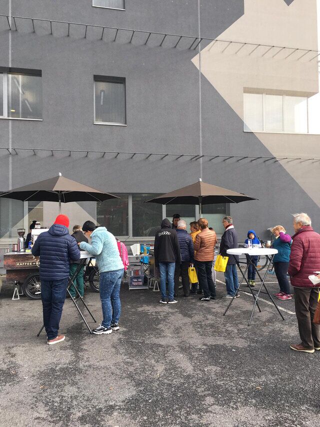 Große Galerie vom Kaffee am Rad